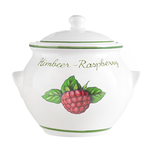 Lade das Bild in den Galerie-Viewer, Keramiktopf 0,5 l mit Motiv inkl. Deckel