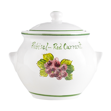 Lade das Bild in den Galerie-Viewer, Keramiktopf 0,5 l mit Motiv inkl. Deckel